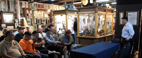Photo of Himoto presenting at CCRRF