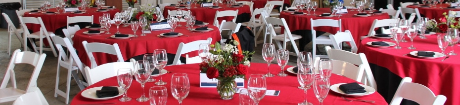 Dominion Barn Interior Setup Photo