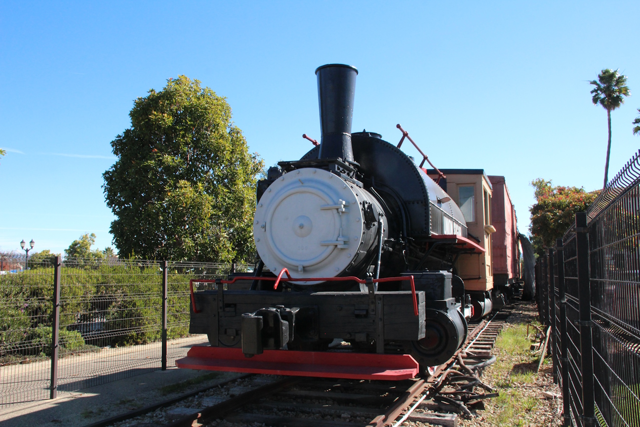 Sugar Beet Locomotive #1 on  Museum display track